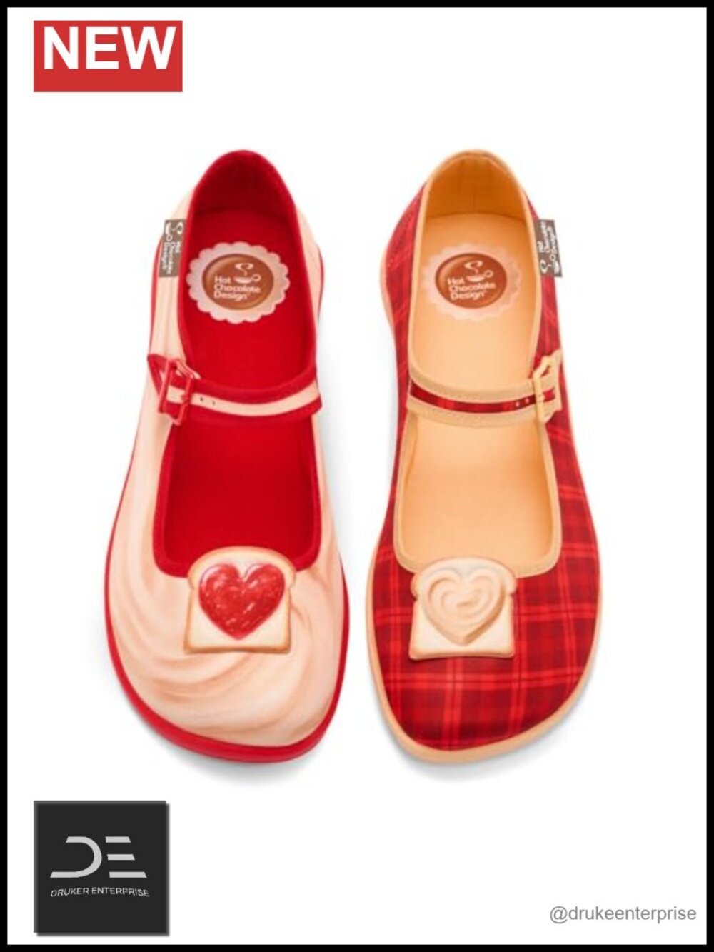 Mary Jane Flats Vegan Canvas Cushioned Adjustable Buckle